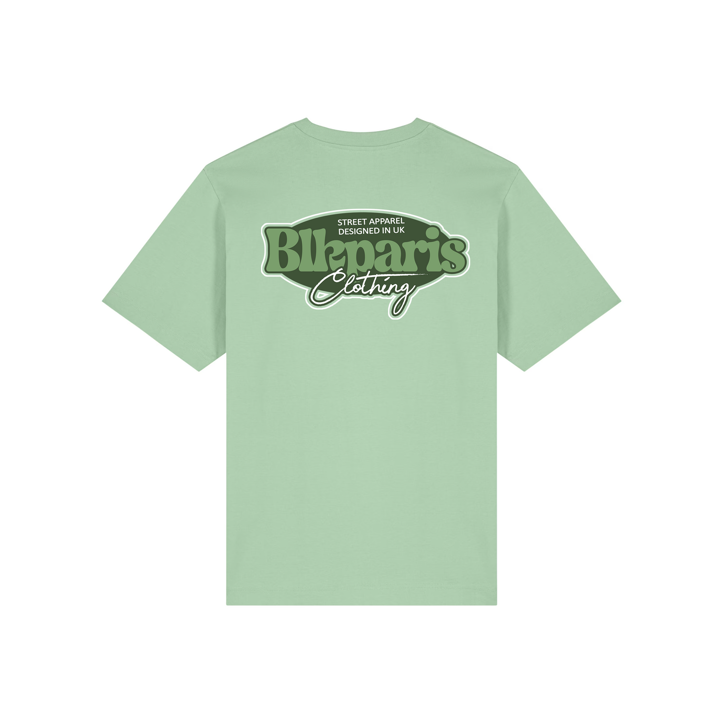 BLKPARIS 'COLOR CODE' GREEN T-SHIRT