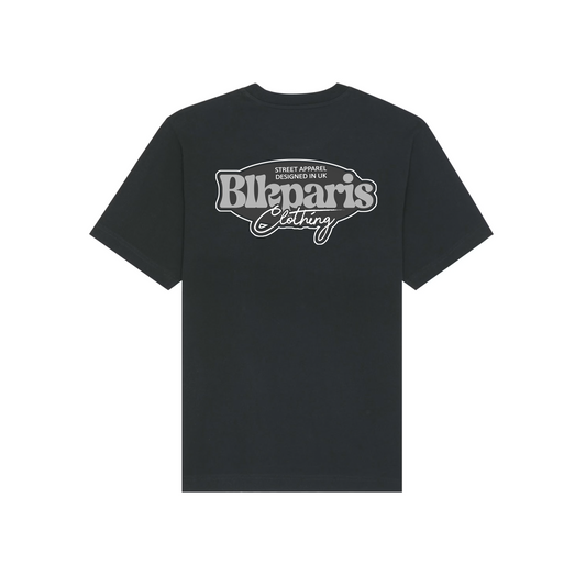 BLKPARIS 'COLOR CODE' BLACK T-SHIRT