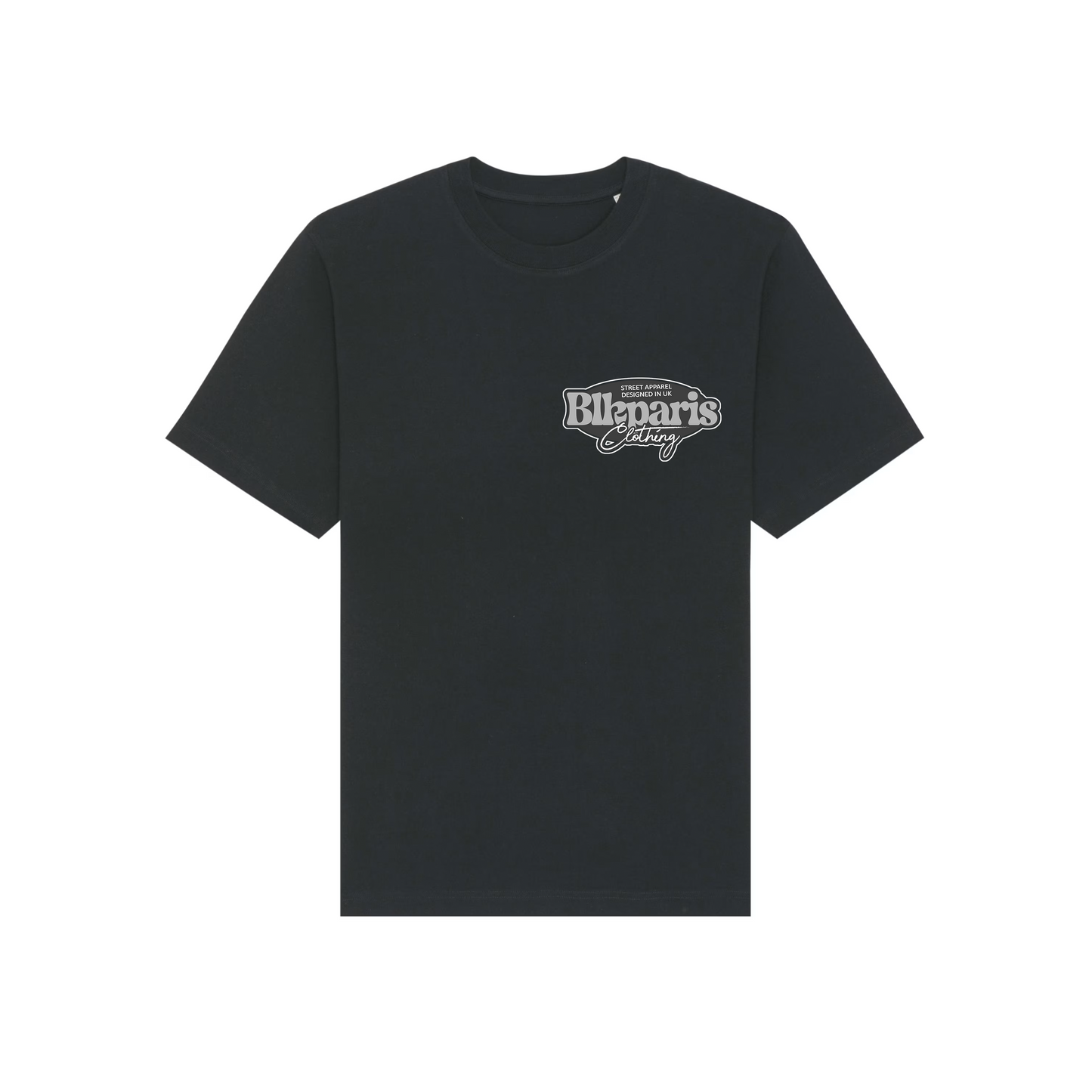 BLKPARIS 'COLOR CODE' BLACK T-SHIRT