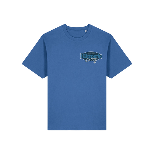 BLKPARIS 'COLOR CODE' BLUE T-SHIRT