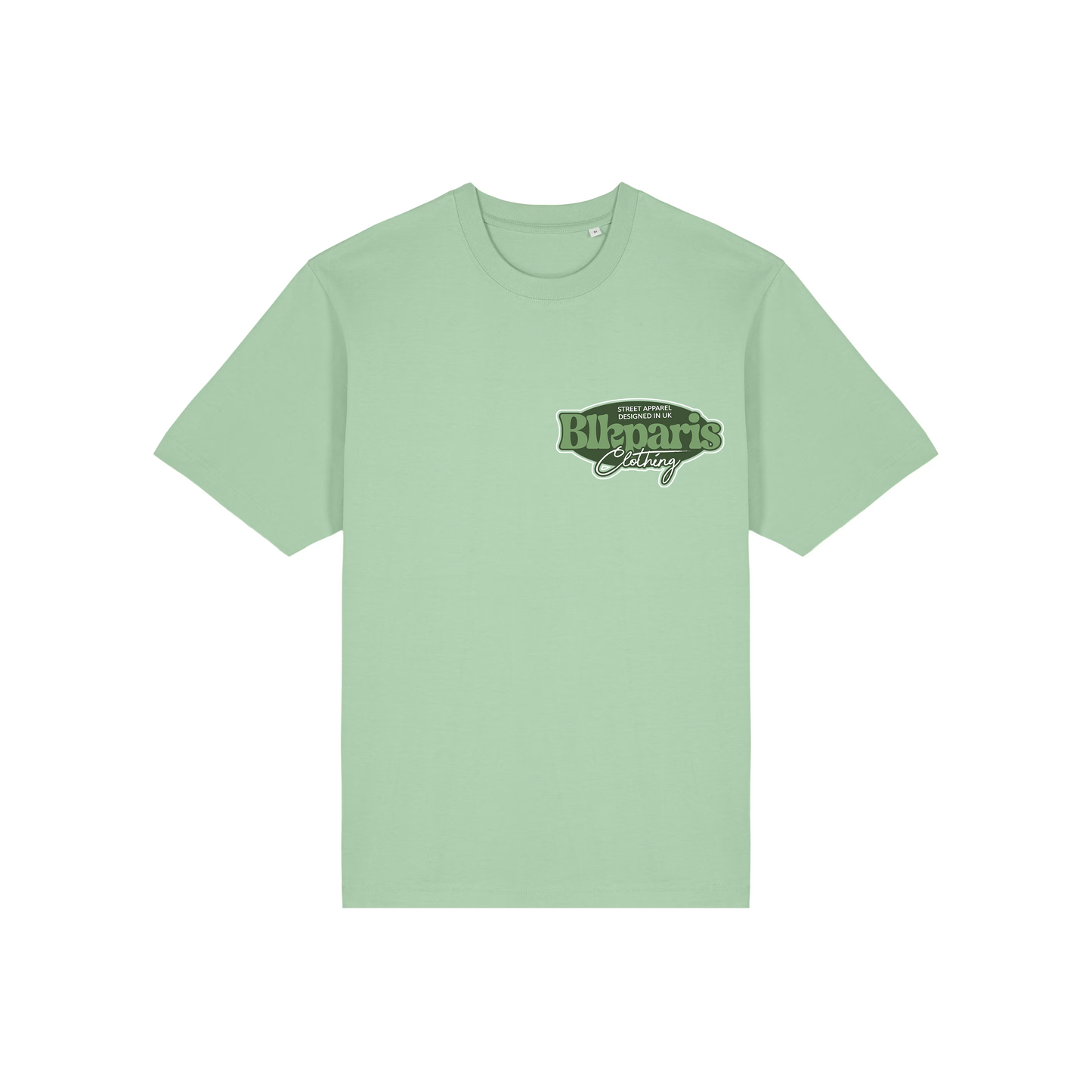 BLKPARIS 'COLOR CODE' GREEN T-SHIRT